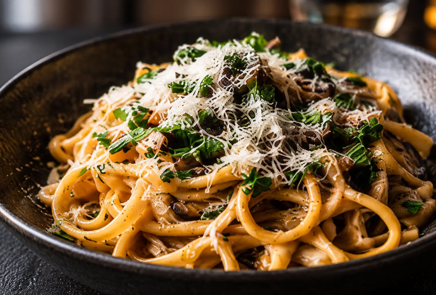 New menu — sample content