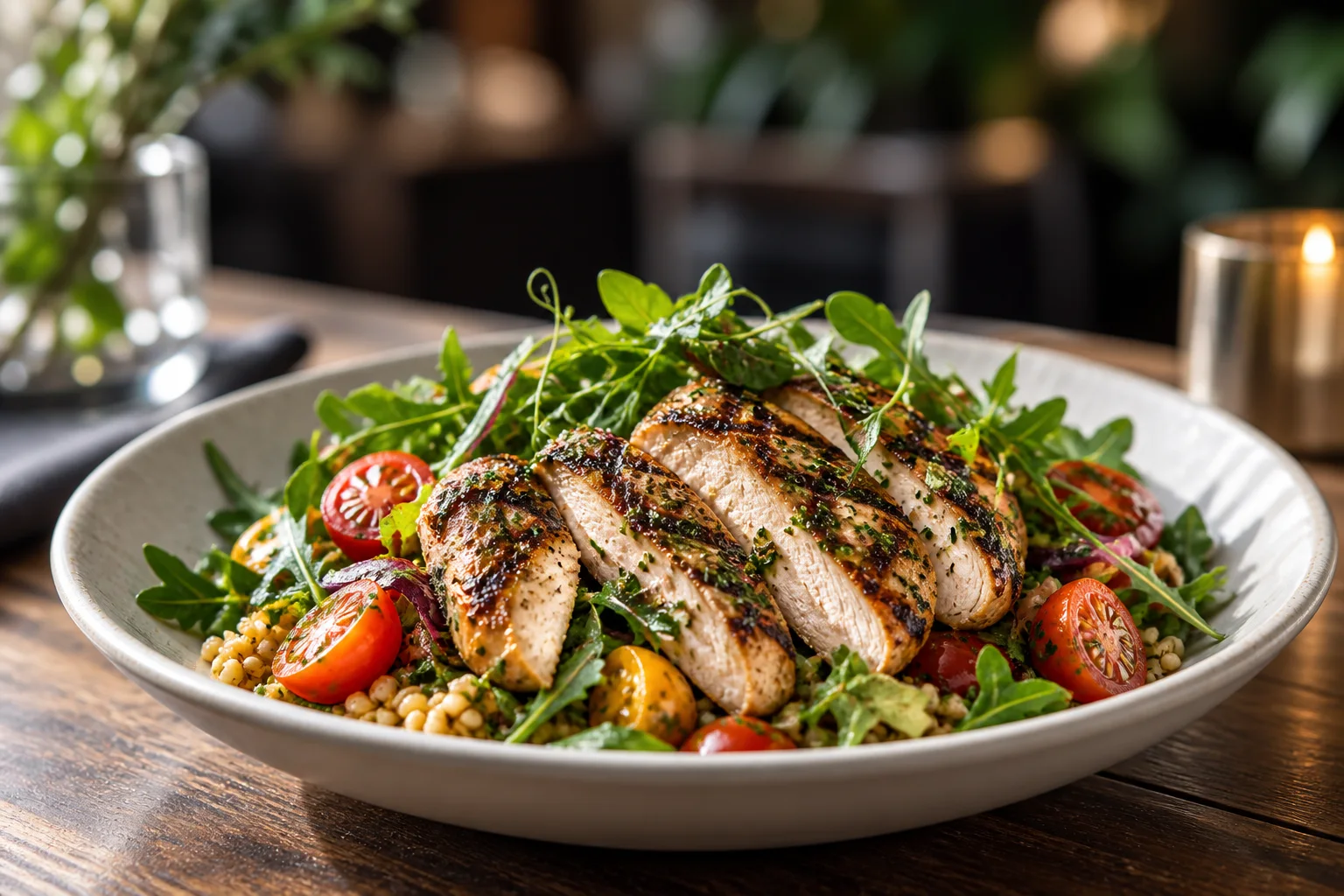 Content planning — illustrative restaurant content