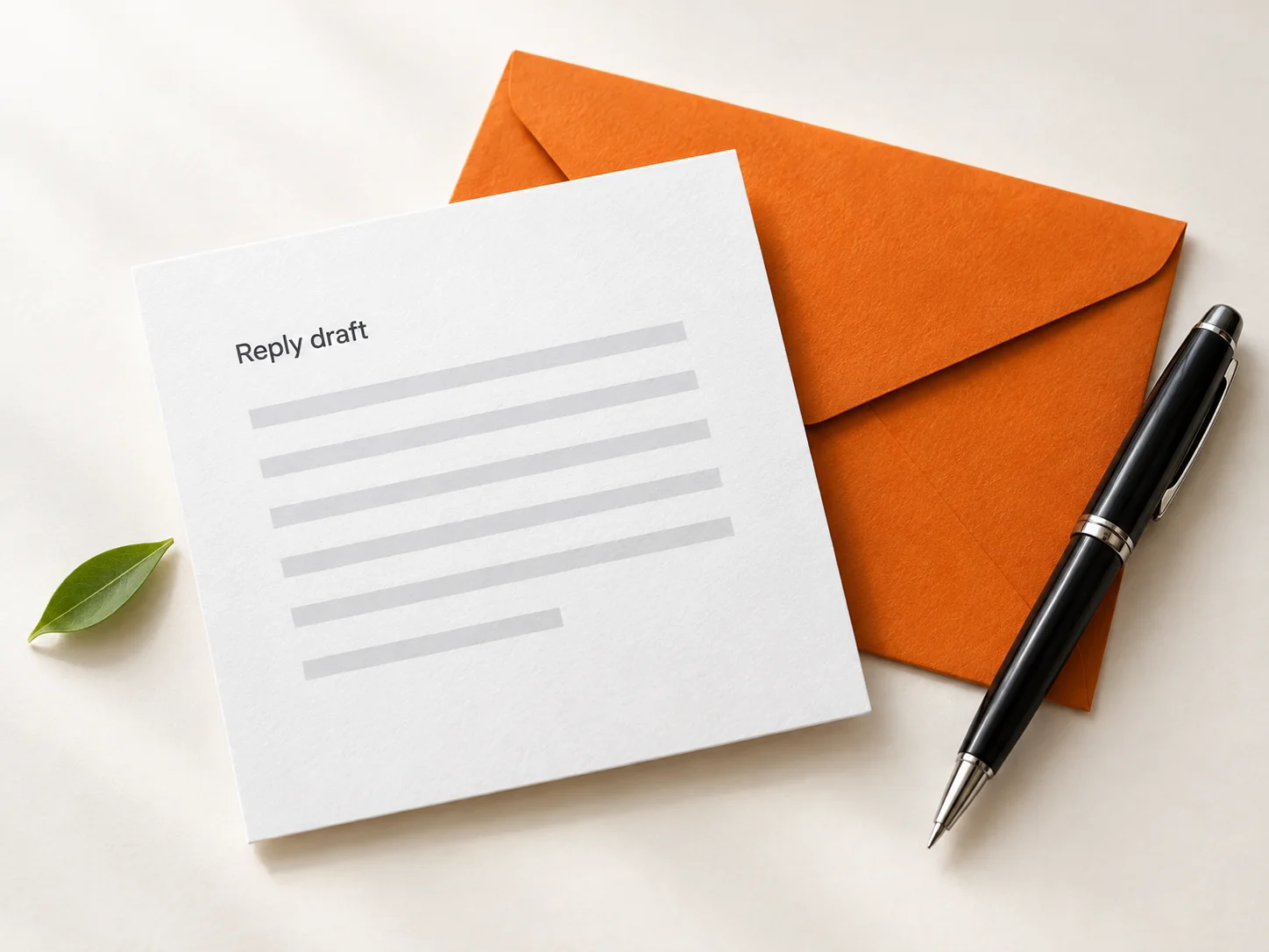 Response guidance — illustrative service concept