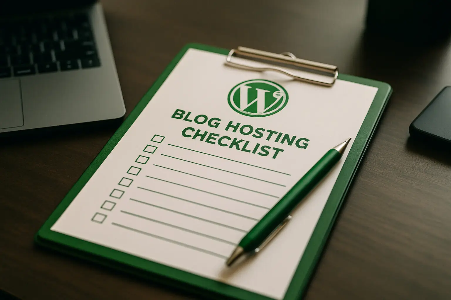 the ultimate wordpress blog hosting checklist 12 must haves for speed security and growth featured image